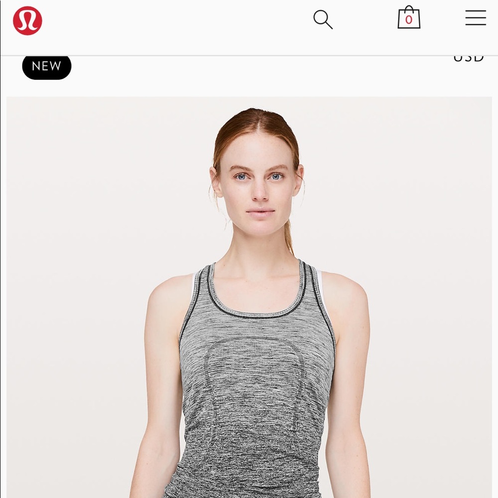 Olive Lululemon Swiftly Tech Racerback